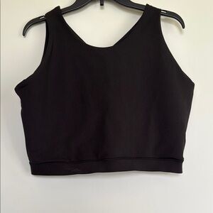 POP Fit Black Activewear Top
